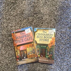 The Pumpkin Spice Cafe and Cinnamon Bun Book Store by Laurie Gilmore